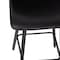 Flash Furniture 30" Black LeatherSoft Barstools, PK 2 CH-212069-30-BK-GG - alternate 6